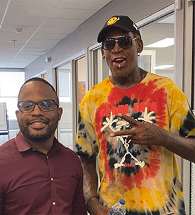 Dennis Rodman 5X NBA Champion